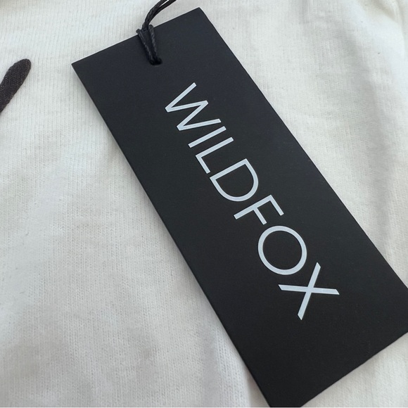 NWT Wildfox Radiate Positivity Sunshine Sweatshirt Crewneck White Size Small - Picture 7 of 11